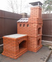 стол и русская печь