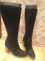 Сапоги Ecco новые. нубук. осень-весна. р.40. 7500р