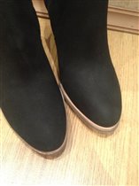 Сапоги Ecco новые. нубук. осень-весна. р.40. 7500р