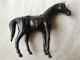 Конь кожаный сувенирный