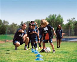 Футбольная школа для детей на марокканском курорте