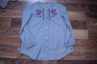 длинная рубашка туника-франция-128-400