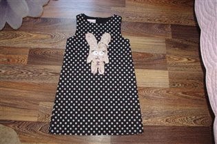 платье папильо с зайцем-128-600