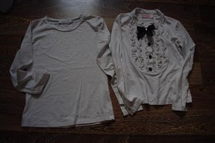 трикотажные молочные для школы-2шт 128-200