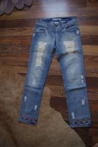 Мет джинсы с камнями-30-2000
