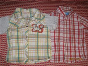 Рубашки на 2-3 года, б/у -  1 шт. 50 руб.