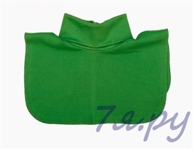 W1626 хлопковая манишка (зеленый)