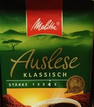 Молотый кофе Mellita Auslese Klassisch крепость 4