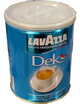Lavazza Dek молотый кофе без кофеина 250гр банка