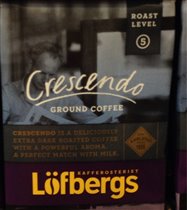 Кофе молотый Lofbergs Coffee Crescendo КРЕПКИЙ 500