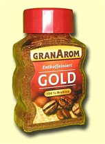 GranArom - Gold Entkoffeiniert 100g (без кофеина)