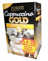 Mokate Cappuccino Gold Vanilla 8 пак/100 гр