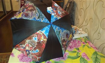 Зонт для мальчика Бакуган НОВЫЙ