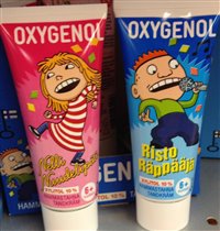 23 Детская зубная паста Risto Rаppааjа OXYGENOL 6+