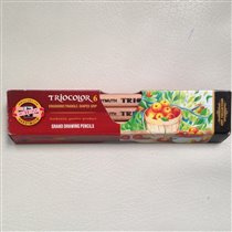 Набор трехгранных цветных карандашей