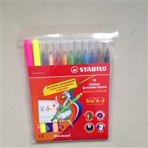 Новые фломастеры в упаковке, экв. 315 руб.