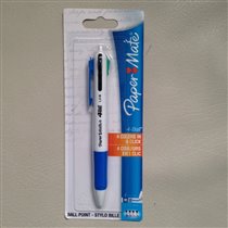 Ручка шариковая многофункциональная, 4 цвета. 