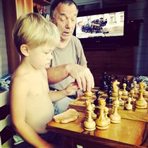 Дед, внук и шахматы