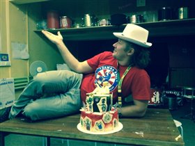 Торт на день рождения руководителя Samba Real