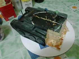 Торт для любителя игры World of Tanks