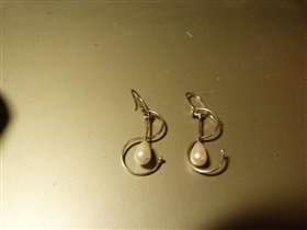 серебро-жемчуг