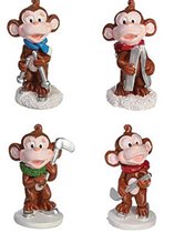 57385 Обезьянка Е96030 4,5х3,3х7см, 4 вида  79,30