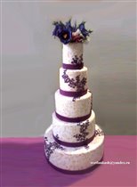 Торт Свадебный с росписью