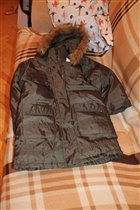 Куртка-парка для девочки 6 лет новая 1000руб