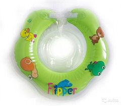 Круг на шею Flipper зелёный 0+