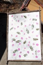 Бумага с натуральными растениями