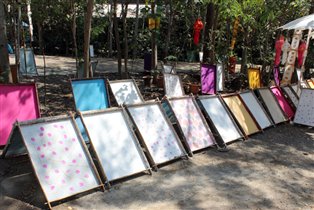 И вот бумага уже сохнет