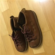 Ботинки корейские. Кожа. По стельке 17-17,5 см
