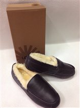 МАКАСЫ мужские черная кожа