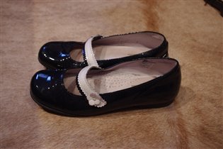 туфли темносиние лак Тини Италия-35-500