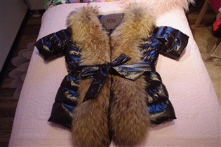 Одри на пуху с укороченным рукавом ШИК! 