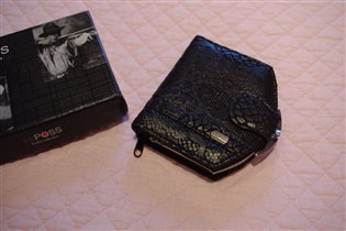 кошелек небольшой кожа питона-600