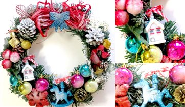 Рождественский веночек
