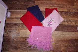 шарфики 4 штуки-200