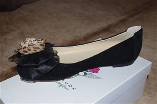 Брауде балетки замшевые-38-1500