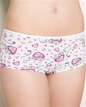 55005 Светло-сиреневый и Малиновые сердечки.