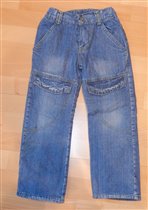 Утепленные джинсы на флисе 122