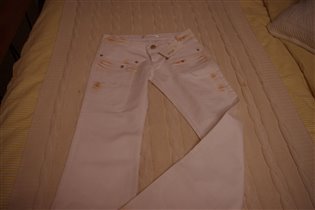 белые джинсы пантамо-30/34-500