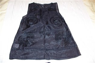 черная блузка -46-400