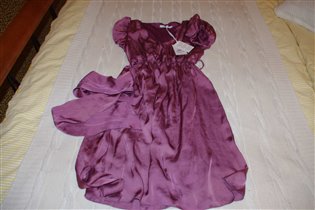 платье шелк италия-46-900