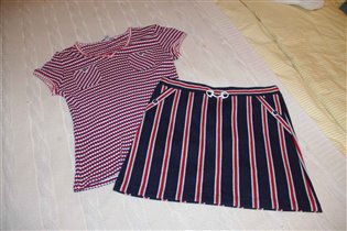 юбка +майка франция-44/46-1200