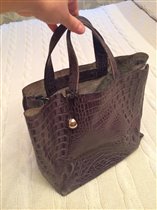 ФУРЛА серая рептилия кожа-600