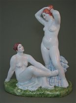 Купальщицы. Майолика. Сашкины жены