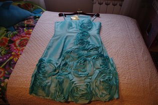 Саге платье бандо с шарфом-44/46-4500