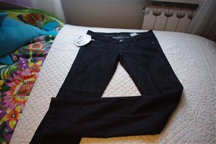 пантамо джинсы черные 30/34-500