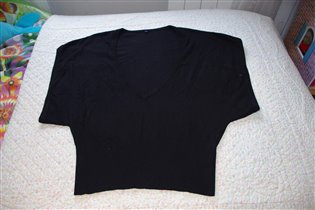 черный жилет О де май-46-400